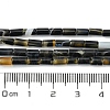 Natural Black Agate Beads Strands G-D067-A01-5