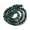 Natural Chrysocolla Beads Strands G-G927-15C-5