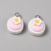 Opaque Resin Pendants RESI-TAC0016-09C-1