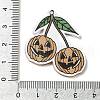 Halloween Theme Opaque Acrylic Pendants SACR-Z004-01B-3