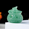Halloween Natural Green Aventurine Home Display Decorations G-PW0004-53A-01-1