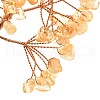 Natural Citrine Chips Tree of Life Decorations DJEW-C016-02M-2