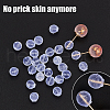 SOFPLATE Clear Silicone Full-covered Ear Nuts FIND-SP0001-18F-6