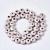 Handmade Porcelain Ceramic Beads Strands PORC-T006-04J-2
