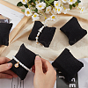 Beebeecraft 8Pcs Lint Bracelet/Watch Pillow Jewelry Displays BDIS-BBC0001-02B-5