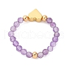 Gemstone Finger Rings RJEW-TA00199-5