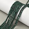 Natural Malachite Beads Strands G-D306-B01-2x2mm-1