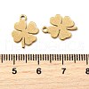 304 Stainless Steel Charms STAS-L191-17G-3