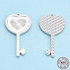 925 Sterling Silver Pendants STER-T006-11-4
