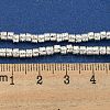 Electroplated Natural Lava Rock Beads Strands G-I360-J02-04-4