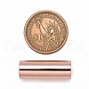 Brass Tube Beads KK-E774-81RG-3