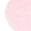 Natural Rose Quartz Beads Strands G-P575-A09-6x4mm-3
