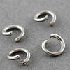 Tarnish Resistant 304 Stainless Steel Jump Rings A-STAS-R049-4x0.6mm-1