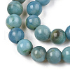 Glass Round Beads Strands GLAA-M044-01M-3