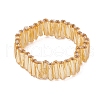 Glass Twisted Bugle Finger Rings for Women RJEW-JR00906-4