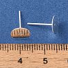 Brass Studs Earrings Finding X-KK-K383-05A-S-3