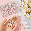 SUNNYCLUE 120Pcs Pave Disco Ball Beads RB-SC0004-84C-3