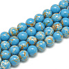 Synthetic Imperial Jasper Beads Strands G-S300-42C-10mm-1