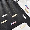 Unicraftale 12Pcs 3 Colors 304 Stainless Steel Pendants STAS-UN0045-47-2