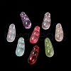 Spray Painted Glass Pendants GLAA-D006-11-2