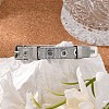 Tarnish Resistant Fashionable Unisex 304 Stainless Steel Watch Band Wristband Bracelets BJEW-F065B-01-2