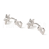 Alloy Clip-on Earring Findings FIND-L015-004P-2