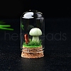 Natural Hsiuyen Jade Mushroom Display Decorations PW-WG2FC55-05-1