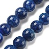 Natural Dragon Veins Agate Beads Strands G-A261-A02-14mm-2