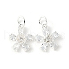 Brass Micro Pave Cubic Zirconia Pendants KK-U067-03S-04-1