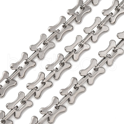 304 Stainless Steel Link Chains CHS-S012-16P-1