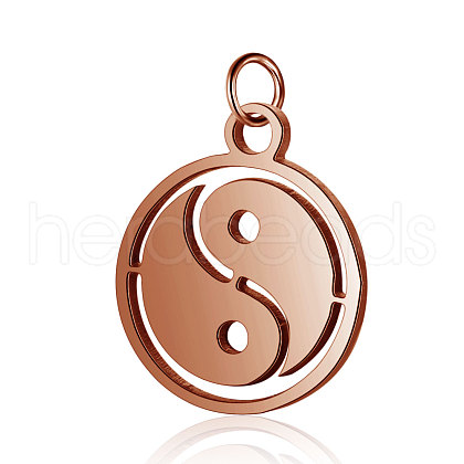 304 Stainless Steel Charms STAS-S105-T521R-1