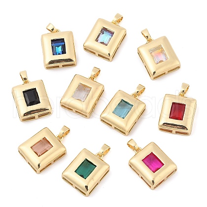 Rack Plating Brass Pendants KK-I710-11A-1