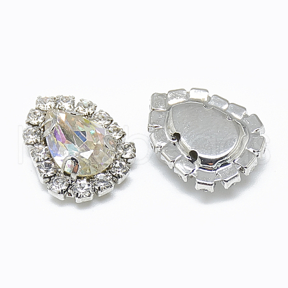 Sew on Rhinestone RGLA-T132-7x10-001LS-P-1