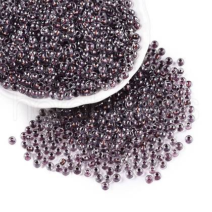 6/0 Transparent Inside Colours Glass Seed Round Beads X1-SEED-N006-004N-1