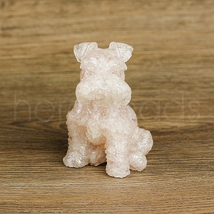 Resin Schnauzer Display Decoration PW-WG27431-03-1