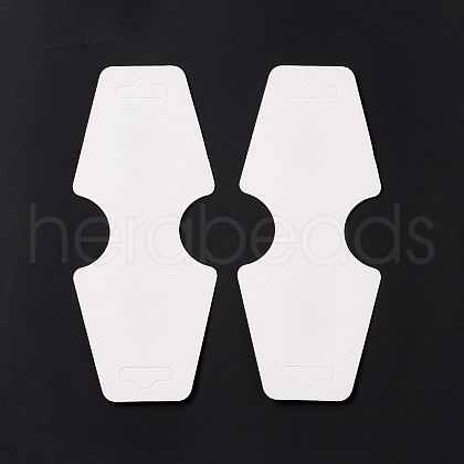 Blank Cardboard Necklace Display Cards CDIS-A004-01A-1
