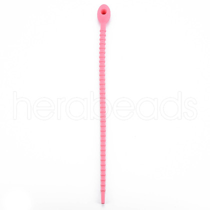 Silicone Cable Ties SIL-Q015-001B-1