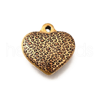 Printed 304 Stainless Steel Pendants STAS-K252-08G-1