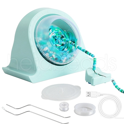 Plastic Automatic USB Beading Machine for Polymer Clay Heishi Beads AJEW-K046-02B-1