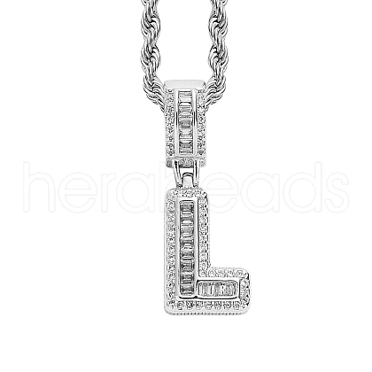 Brass Micro Pave Cubic Zirconia Pendants PW-WG3207D-24-1
