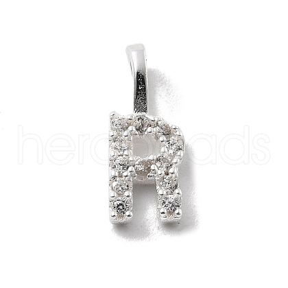 925 Sterling Silver with Cubic Zirconia Charms STER-Q004-01R-S-1
