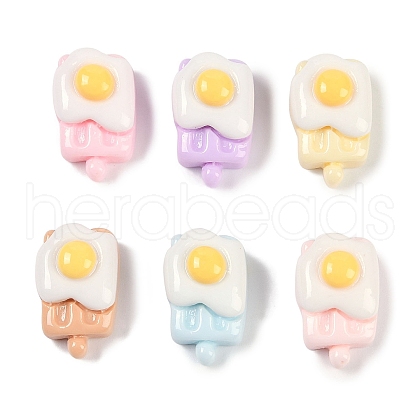 Macaron Color Egg Theme Opaque Resin Decoden Cabochons CRES-M036-10C-1