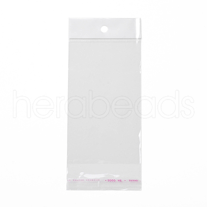 Rectangle Plastic Cellophane Bags OPP-C002-08-1