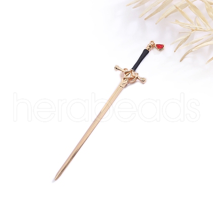Ancient-Costume Style Alloy Hair Sticks for Women PW-WG5359A-05-1