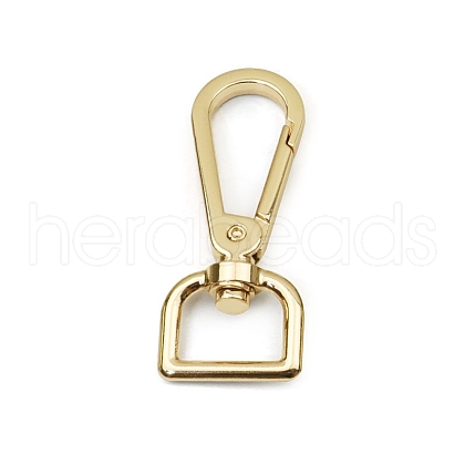 Zinc Alloy Swivel Clasps PURS-PW0005-085LG-1