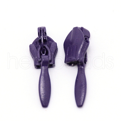 Iron Invisible Zipper Pull Slider Head IFIN-WH0057-09M-1