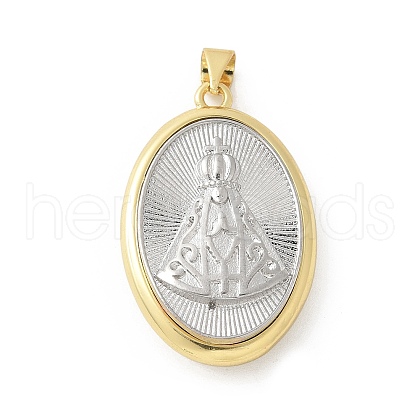 Brass Pendants KK-P294-10G-F-1