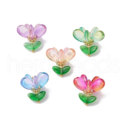 Glass Pendants PALLOY-MZ00657-1