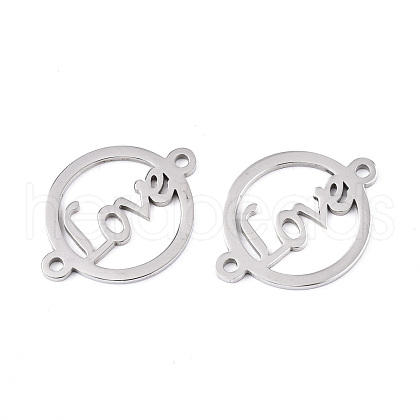 Tarnish Resistant 201 Stainless Steel Links Connectors STAS-S080-027P-1