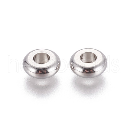 304 Stainless Steel Spacer Beads STAS-F205-02P-D-1